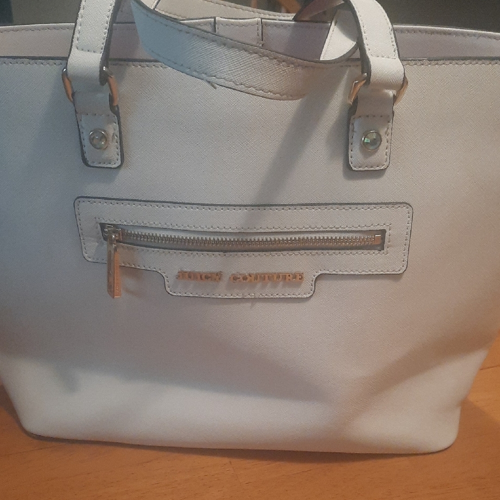 Juicy Couture White Tote Bag
